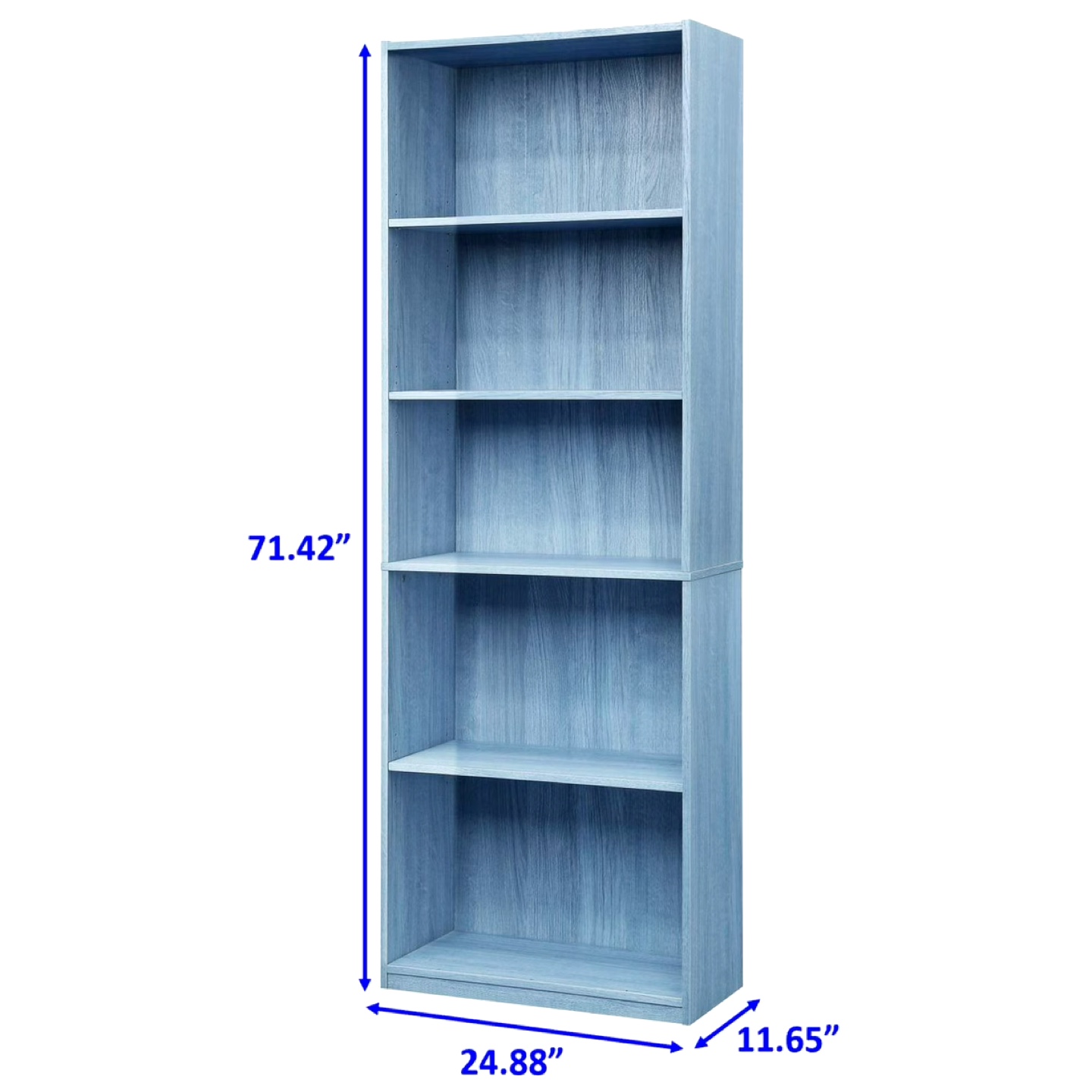 Mainstays 5-Shelf Bookcase - photo 3
