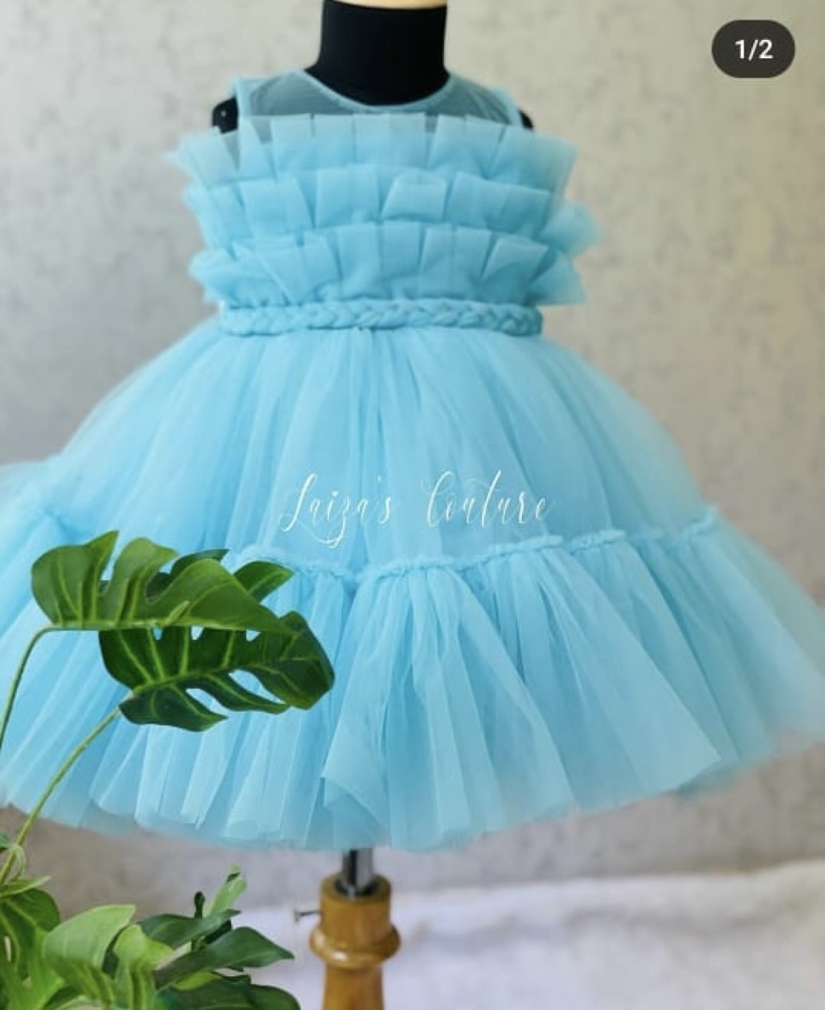 Baby Girl Blue Tulle Dress