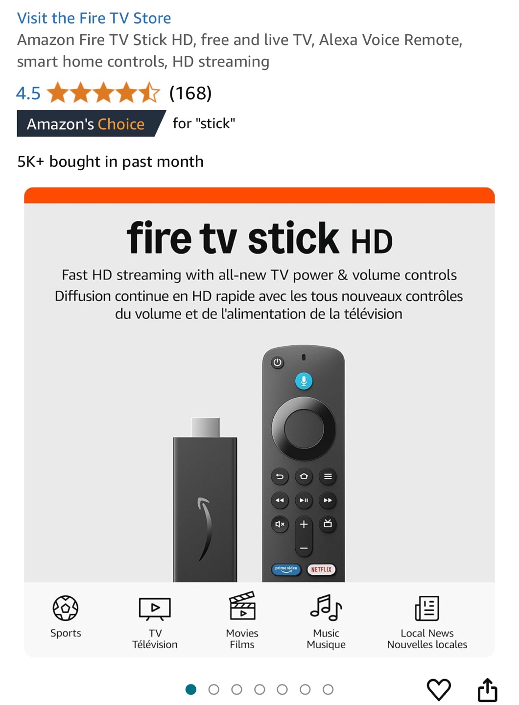 Fire TV Stick HD - photo 3