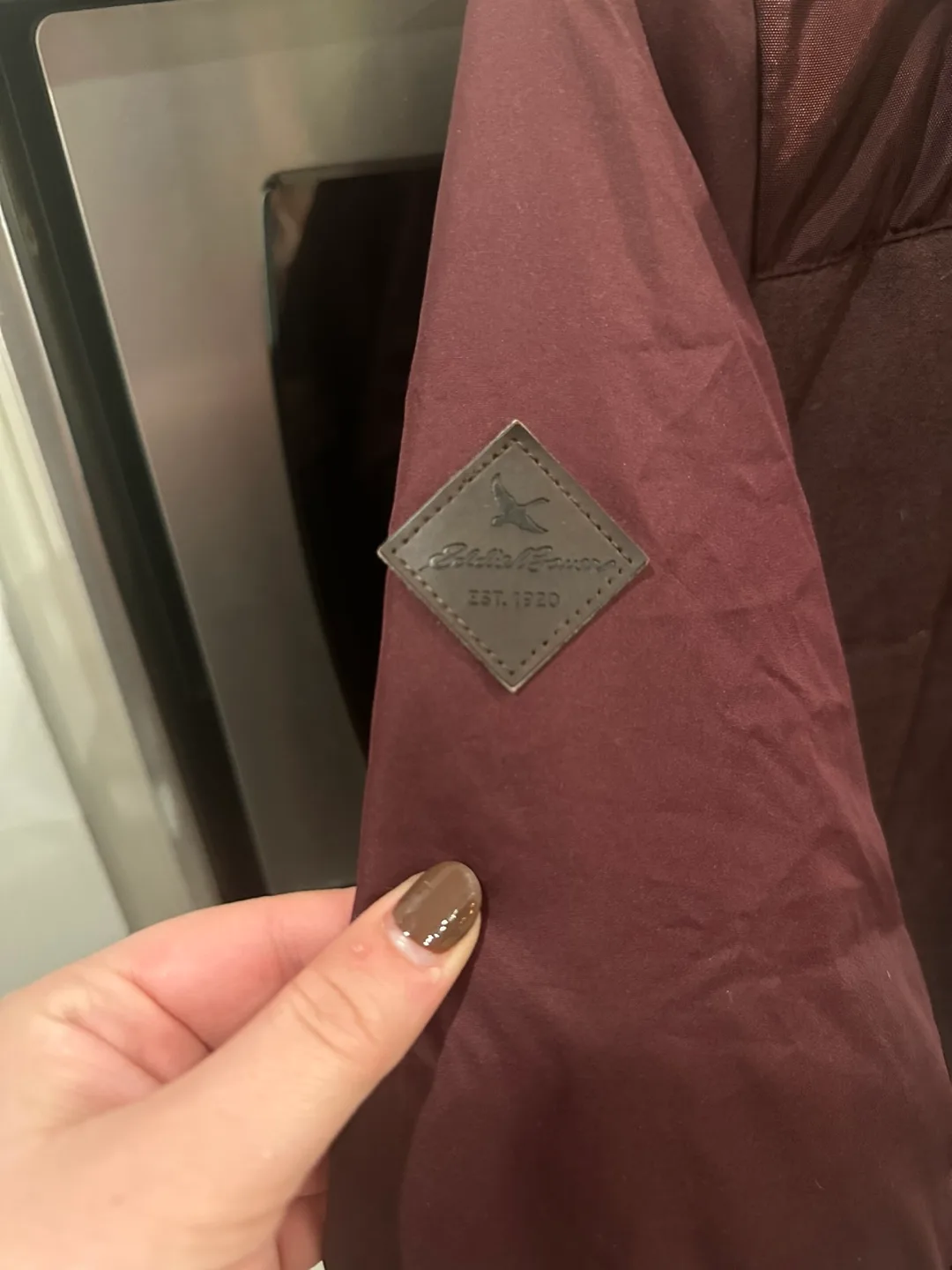 Eddie Bauer Women's XS Burgundy Jacket image indicator(4)