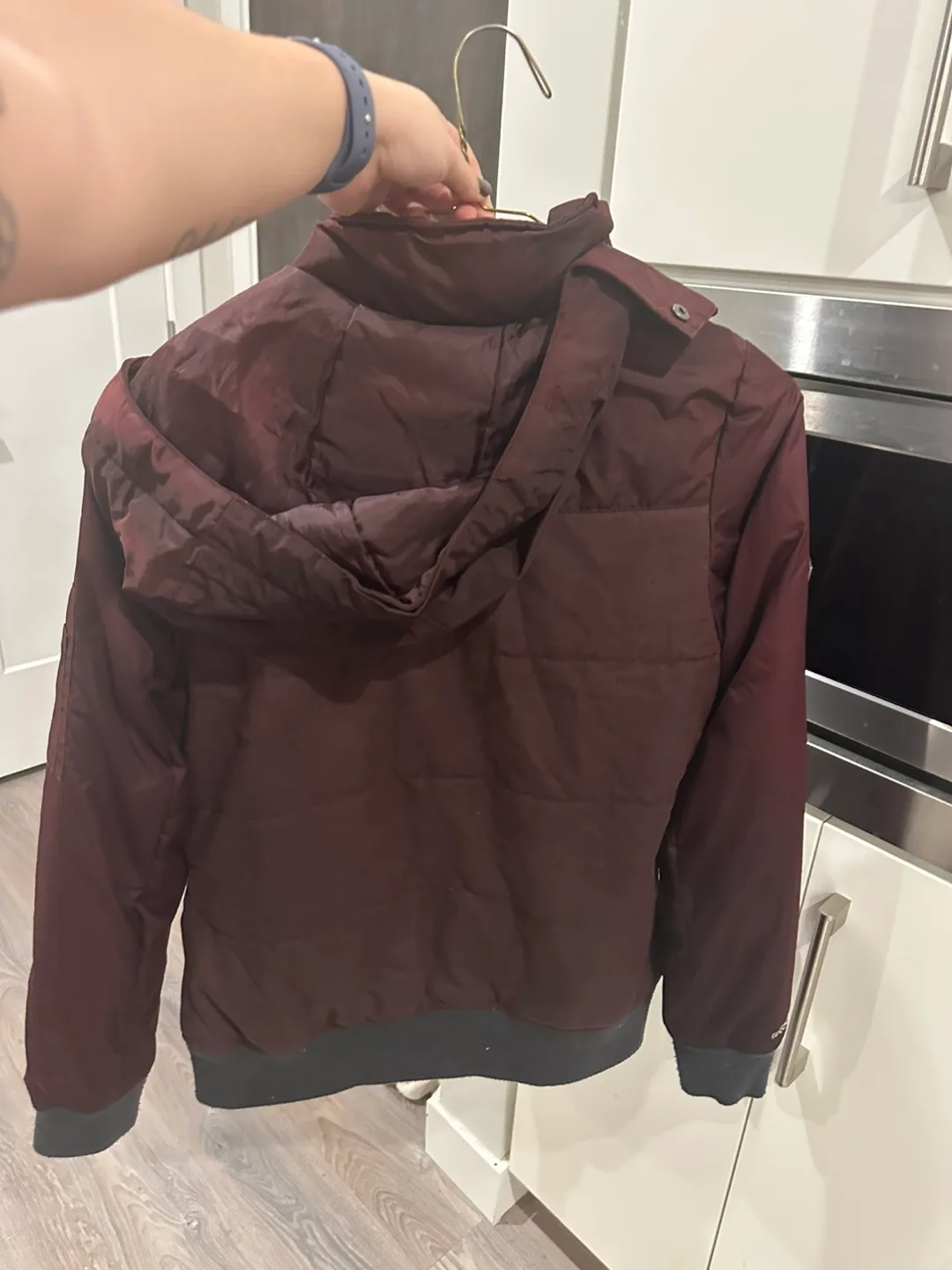 Eddie Bauer Women's XS Burgundy Jacket image indicator(5)