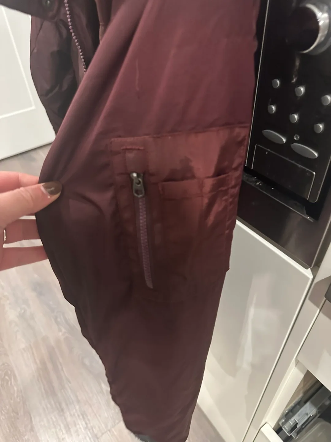 Eddie Bauer Women's XS Burgundy Jacket image indicator(3)