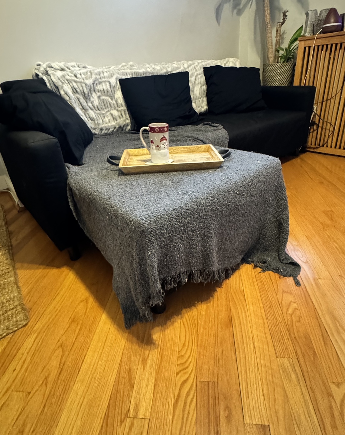 Black Sectional Sofa - photo 2