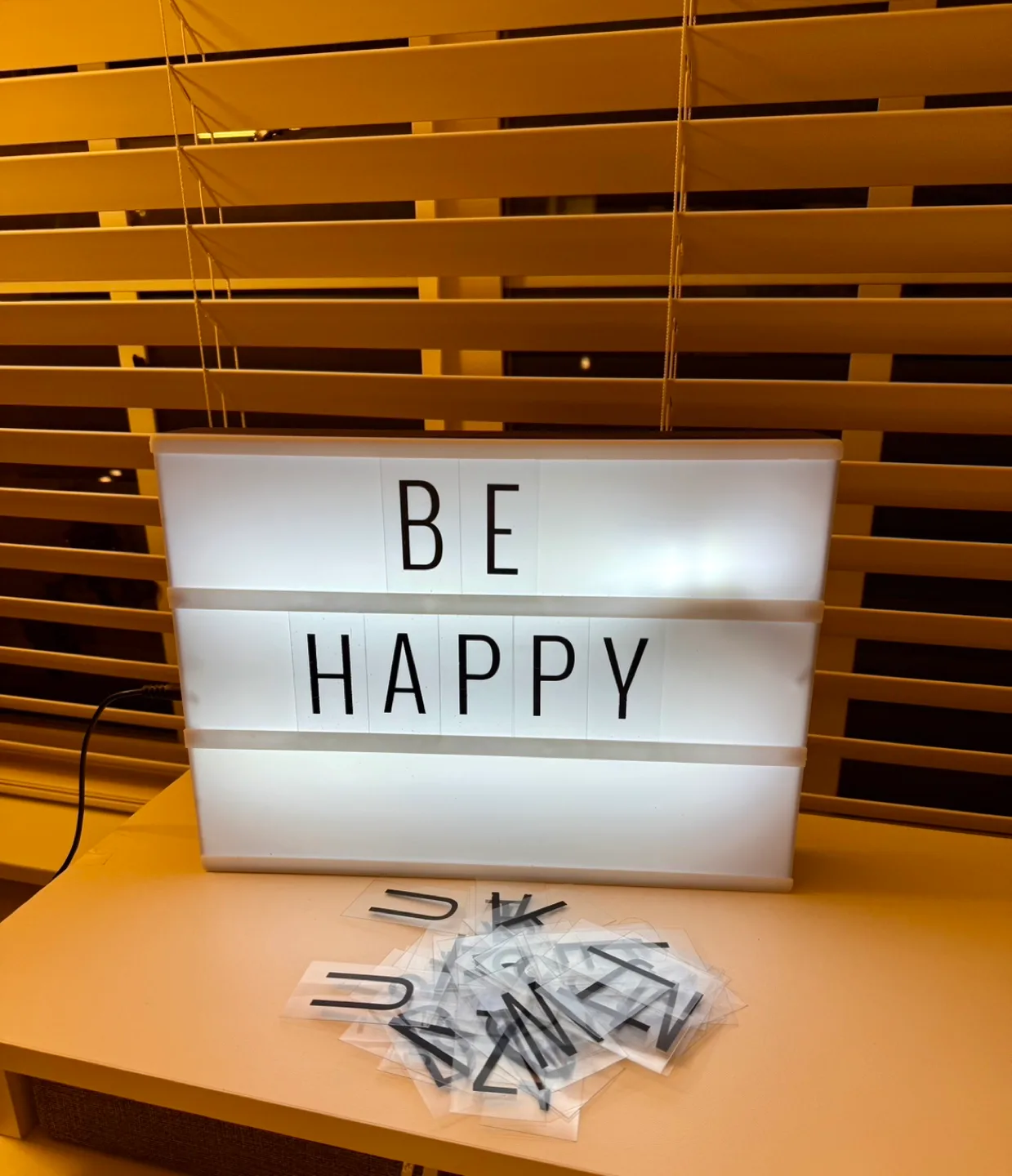 Light Up Letter Board - Sale Urgent! thumbnail