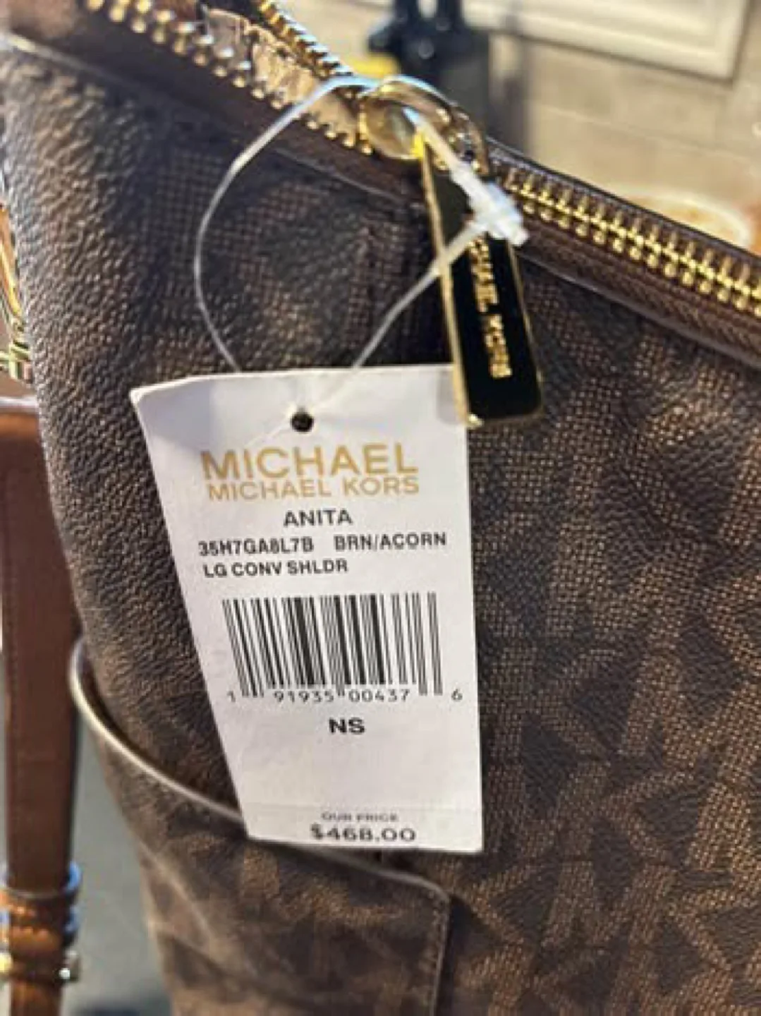 Michael Kors Anita Large Convertible Shoulder Bag image indicator(5)