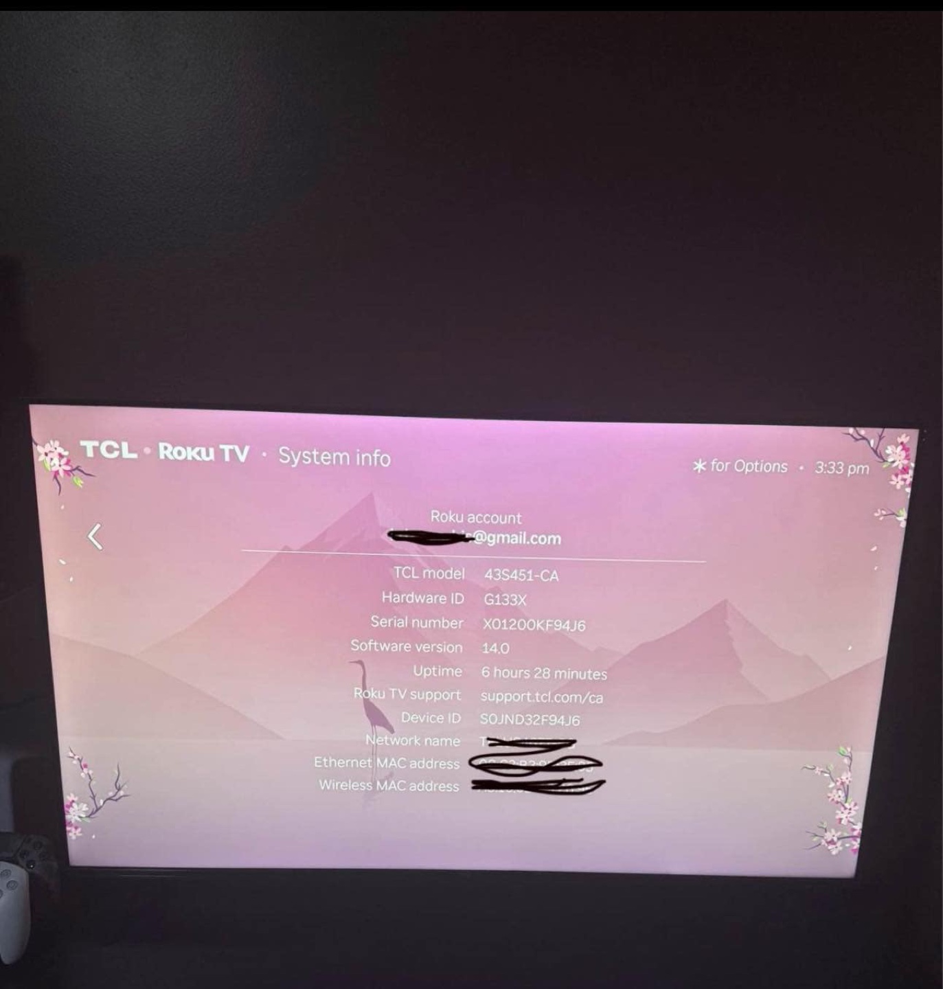 TCL 43" Class 4-Series 4K UHD HDR Smart Roku TV - photo 3