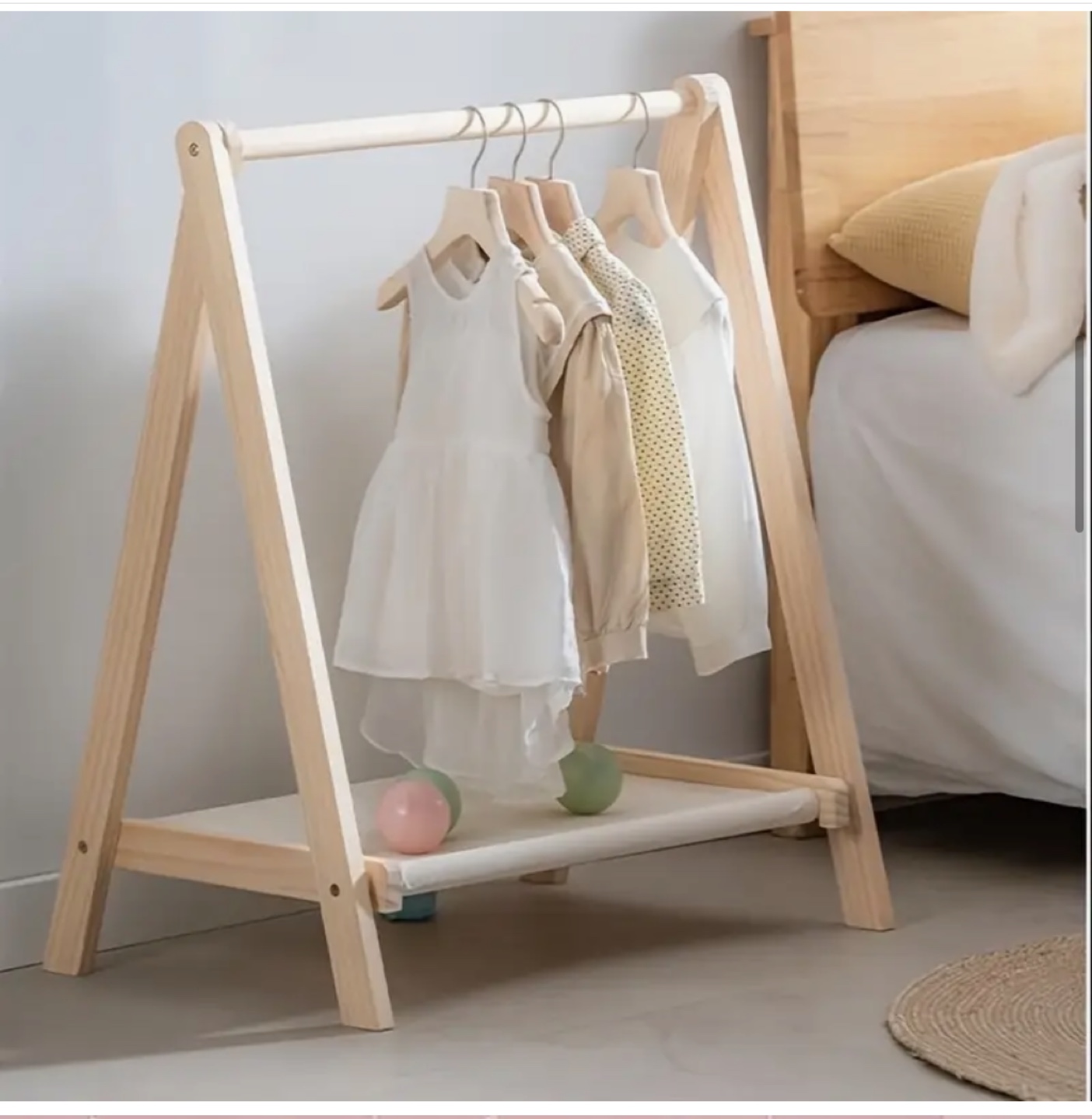 Wooden Clothing Rack for Children's clothes / pet clothes
