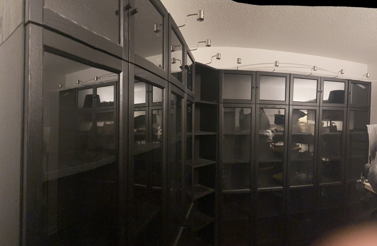 IKEA Billy Bookcase with Glass Doors