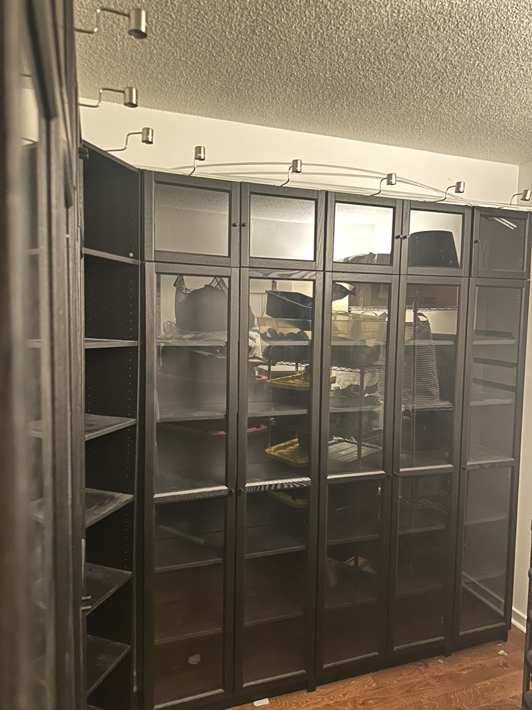 IKEA Billy Bookcase with Glass Doors - photo 4