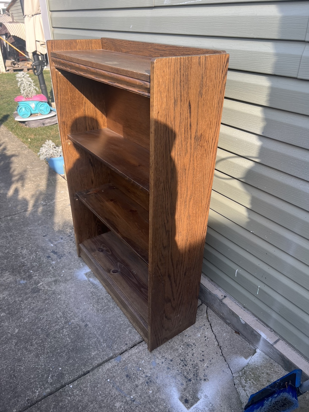 Wooden Bookshelf