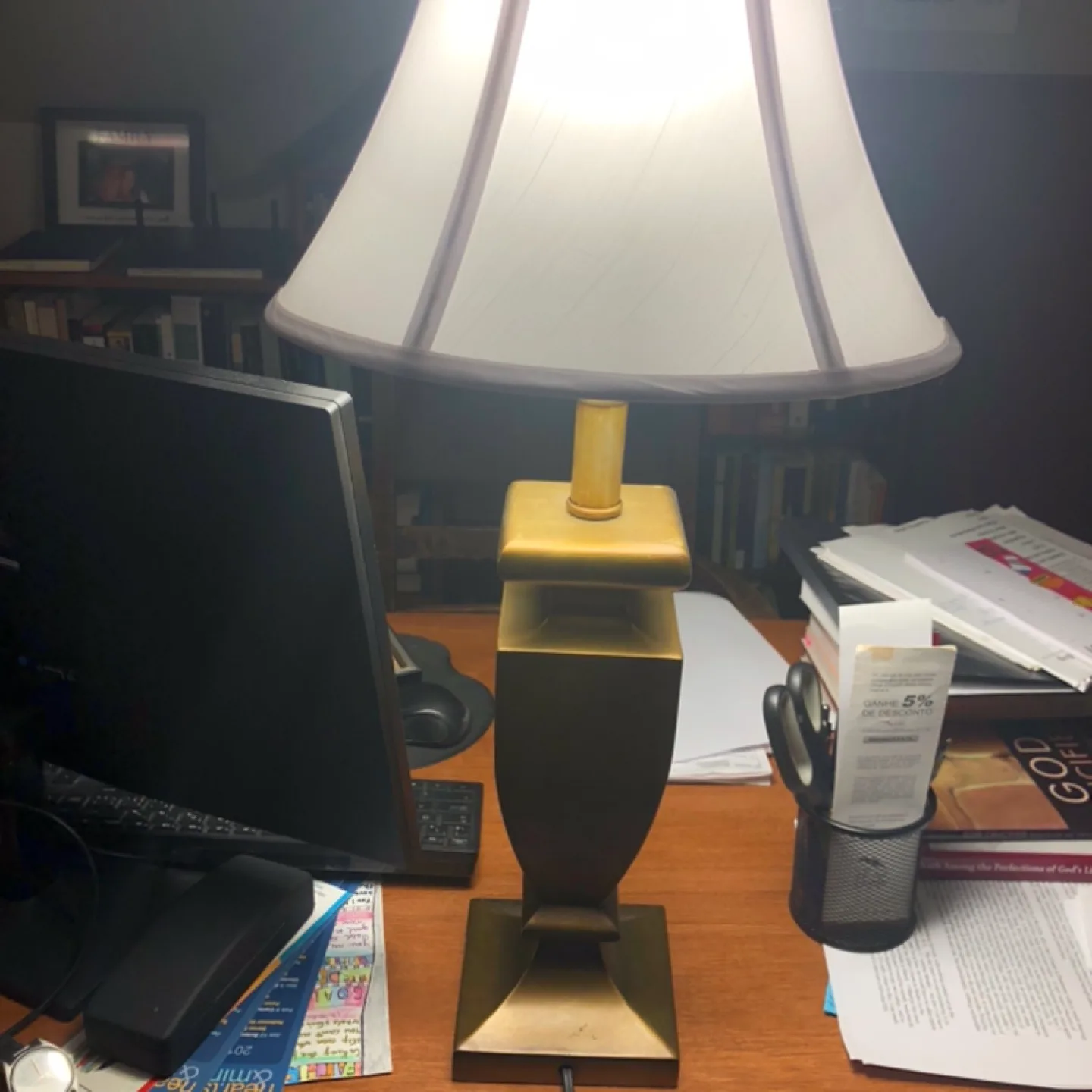 Gold Table Lamp thumbnail