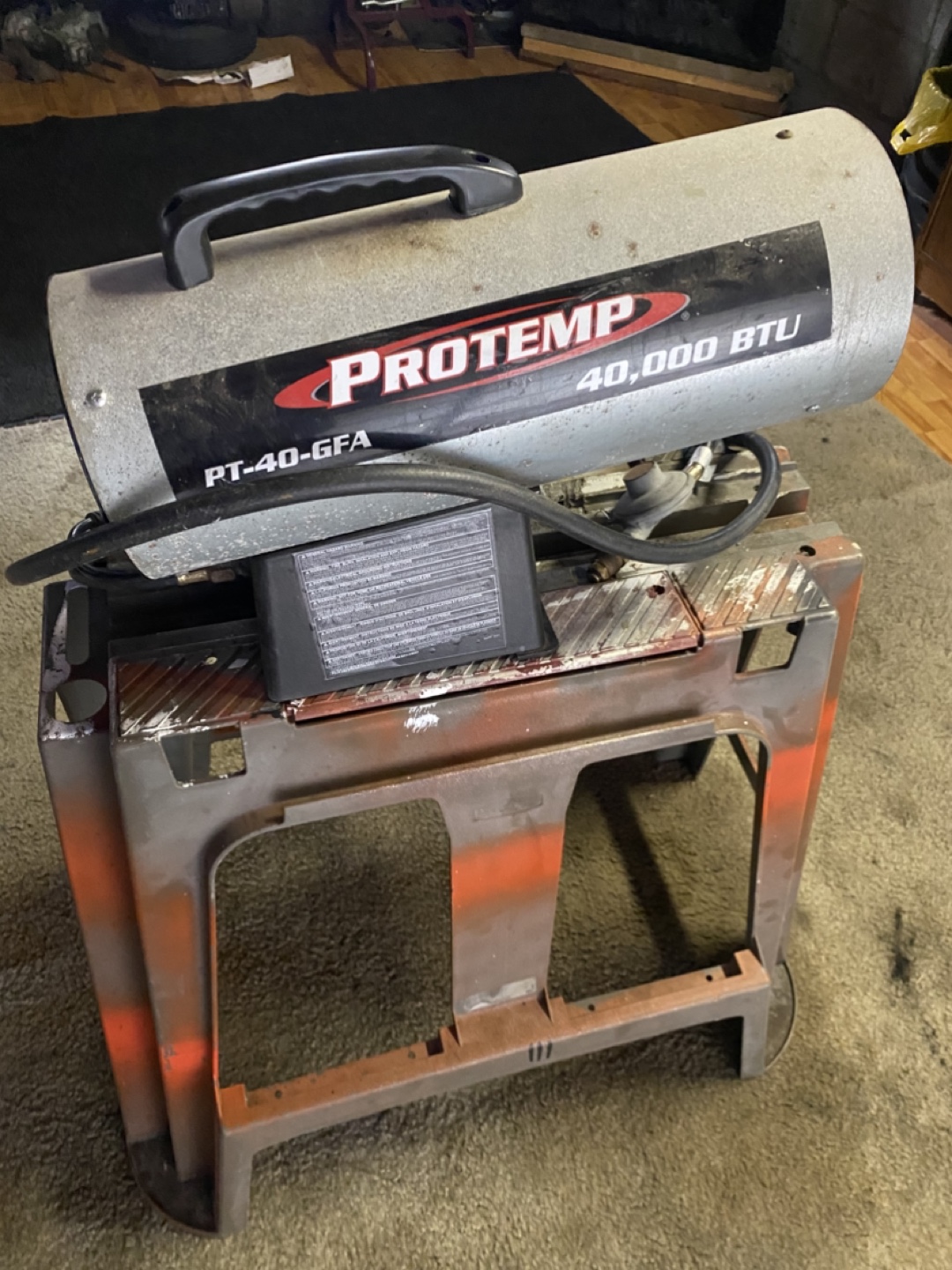 Protemp 40,000 BTU Propane Heater - photo 3