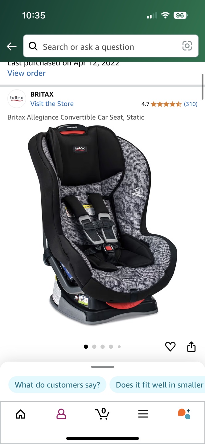 Britax Allegiance Convertible Car Seat, Static - photo 5