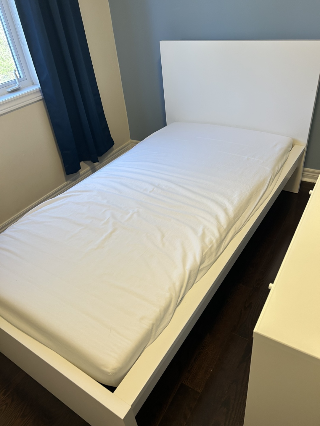 IKEA TARVA Single Bed Frame - White - photo 2