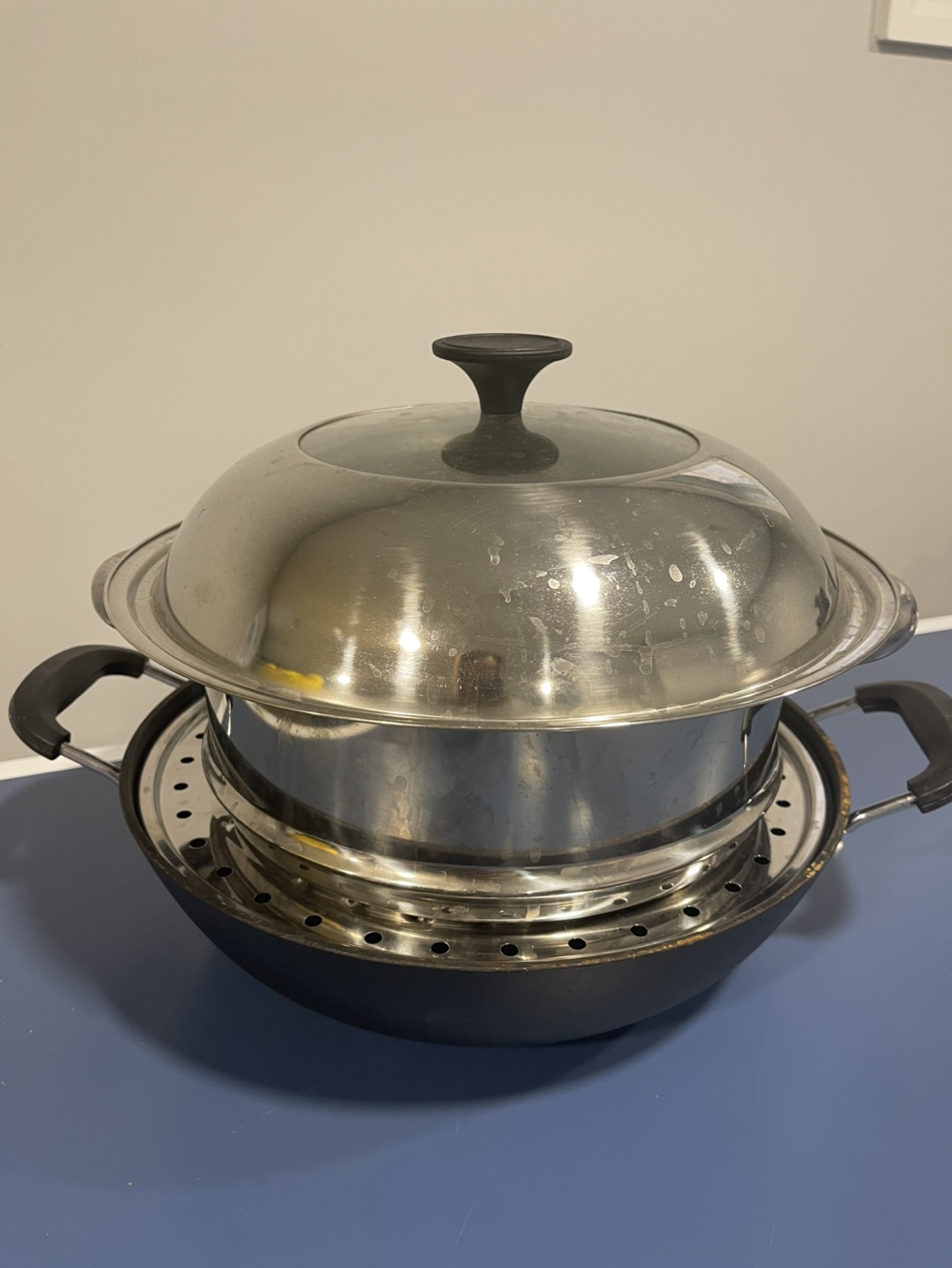 Stainless Steel Steamer Set with Wok