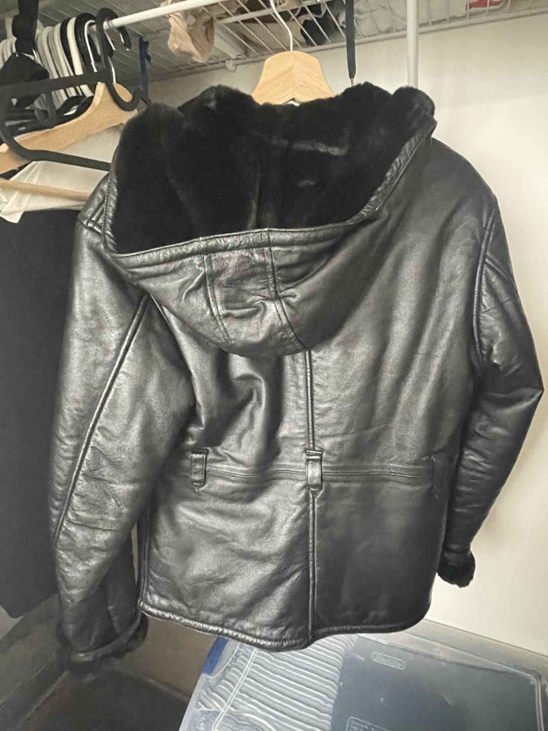 Wilsons Leather Jacket Fur Inside - photo 3