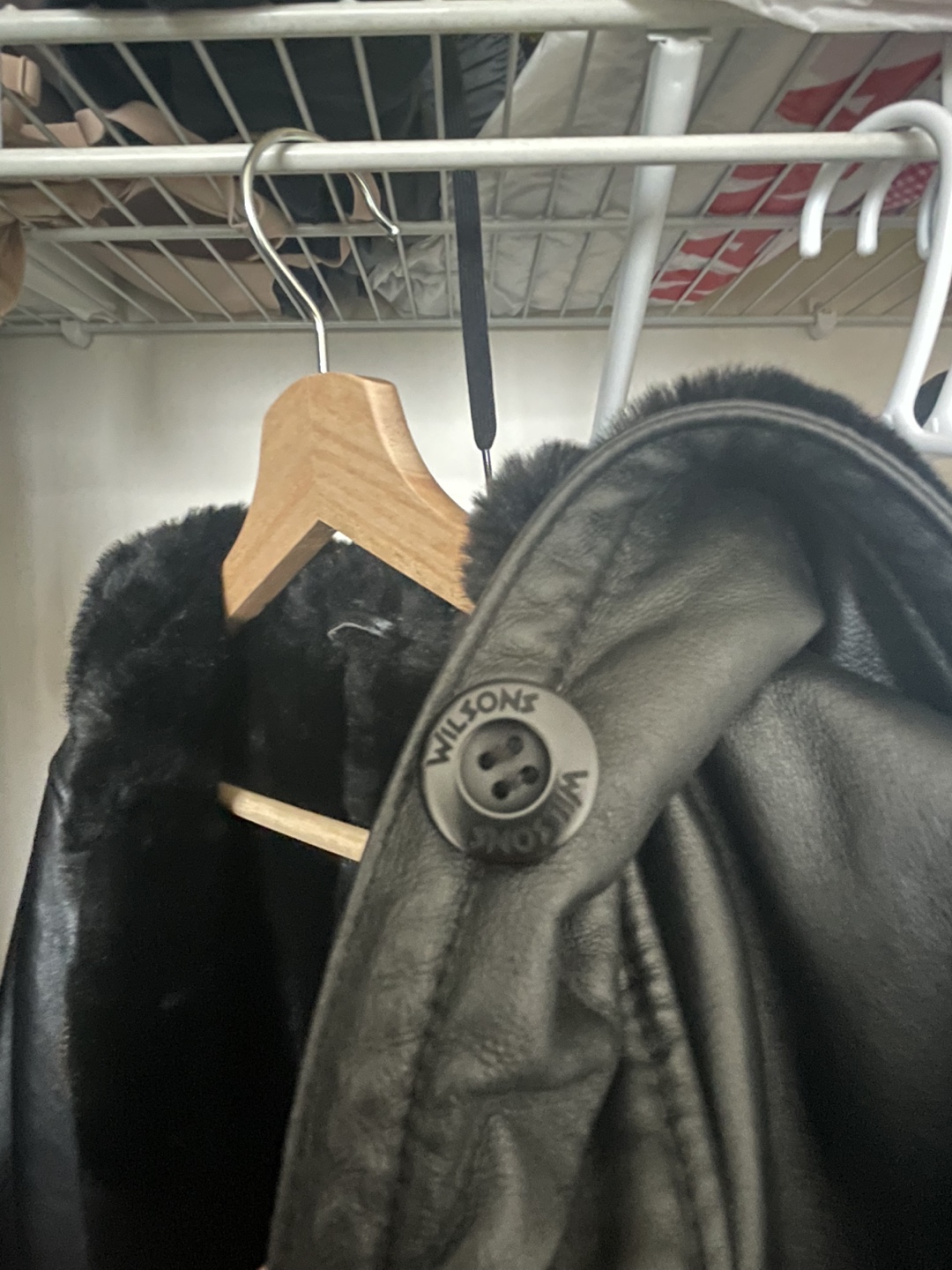 Wilsons Leather Jacket Fur Inside - photo 2