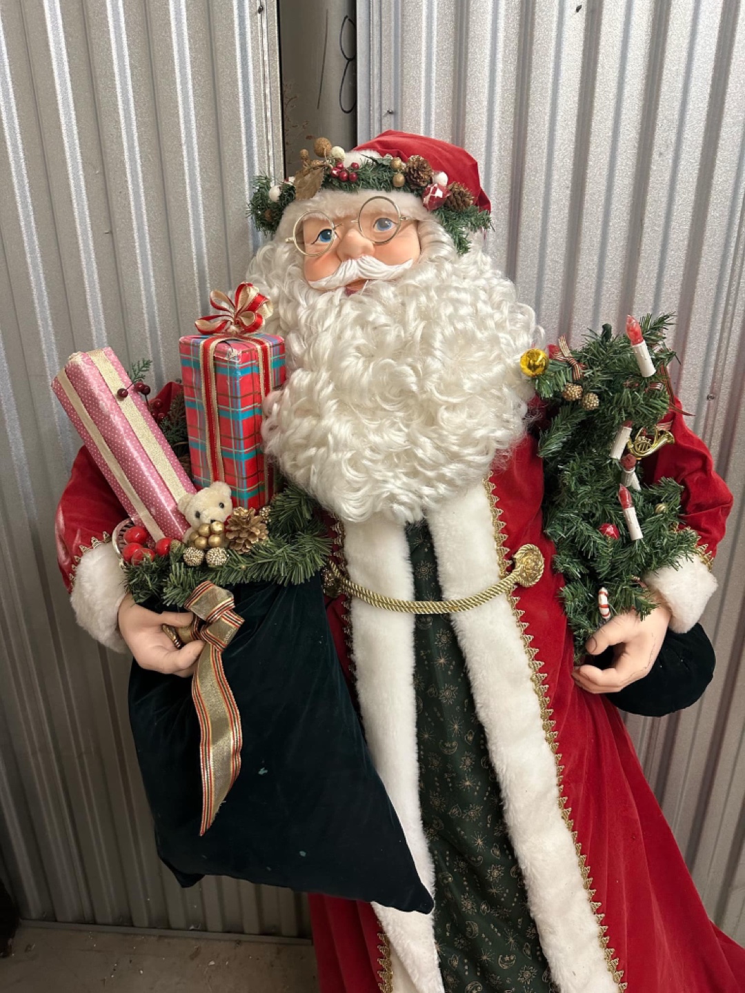 Large Standing Santa Claus Christmas Decoration