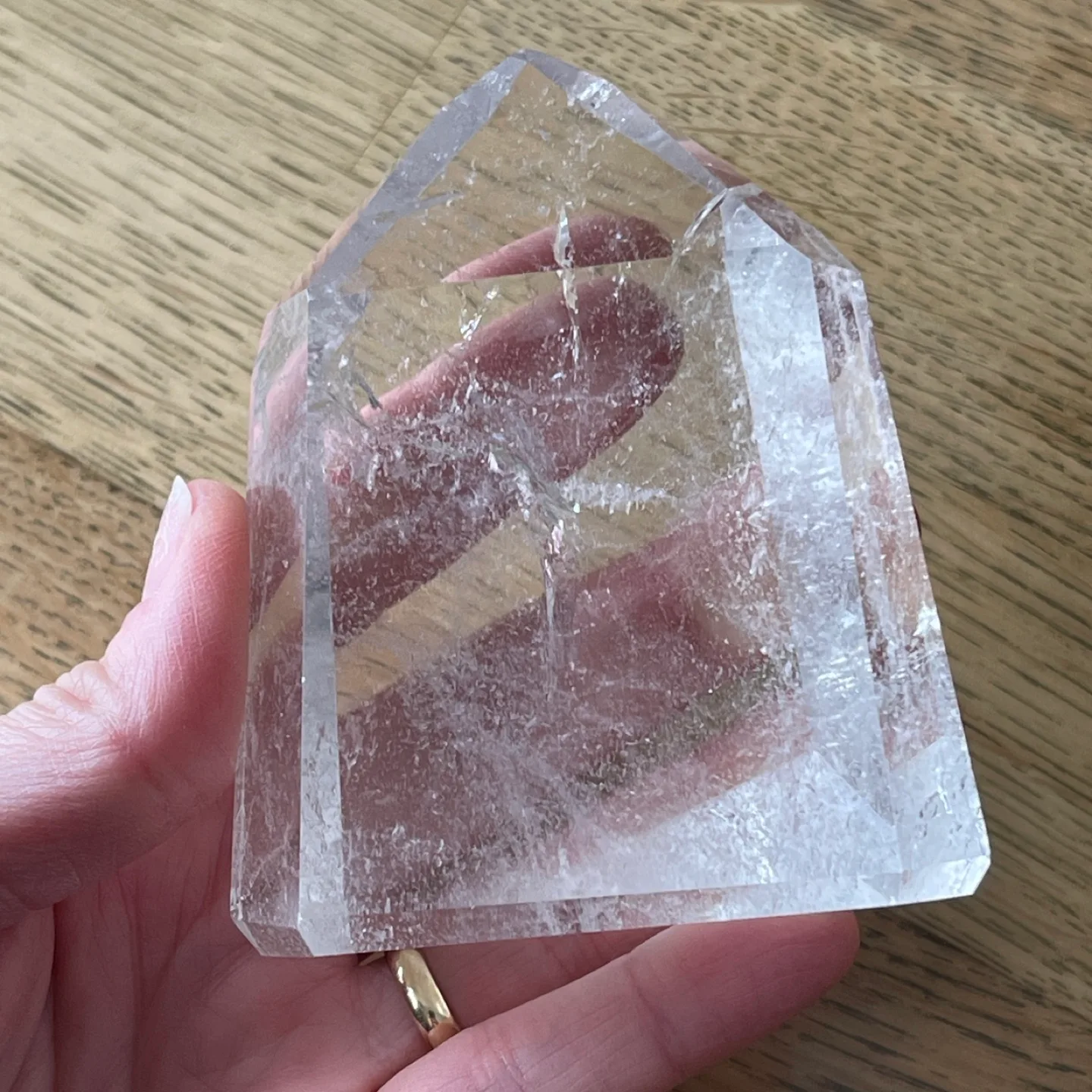 Super clear Quartz Crystal point image indicator(4)