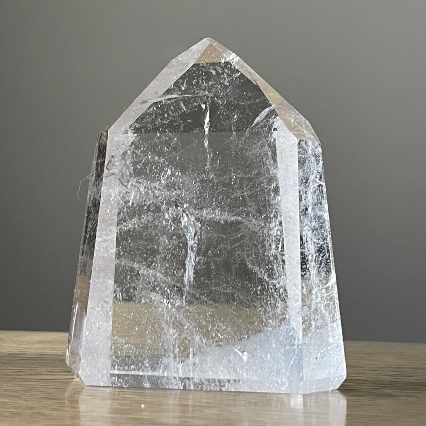 Super clear Quartz Crystal point image indicator(2)