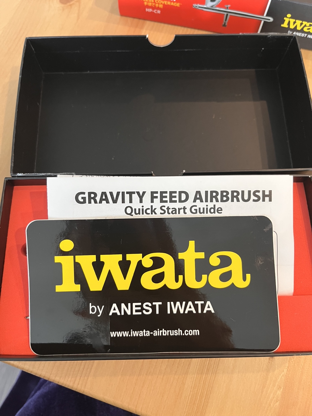 Iwata Revolution HP-CR Airbrush - photo 2