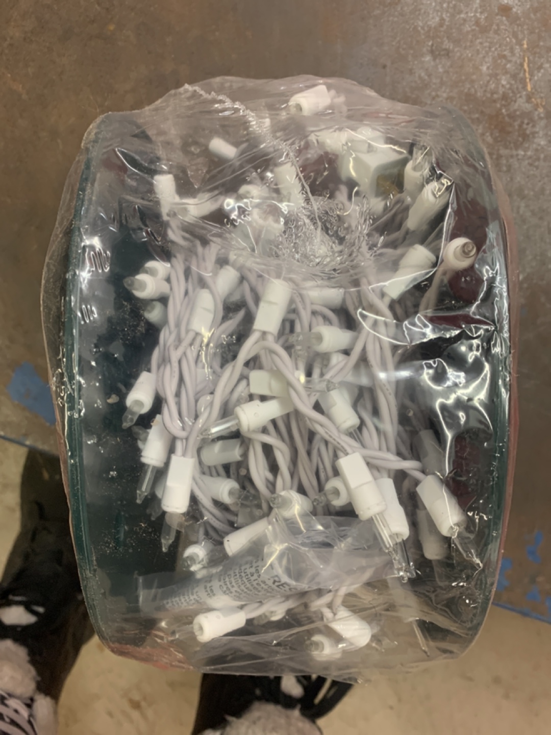 For Living Clear Incandescent Icicle Light Reel - photo 2