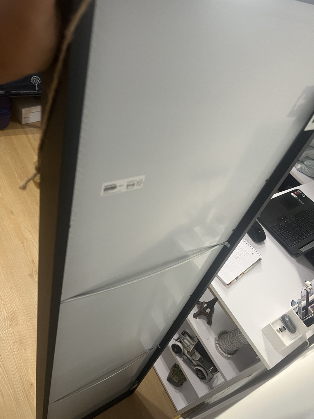 Ikea Full Length Mirror with Black Frame (Moving out sale) - photo 2