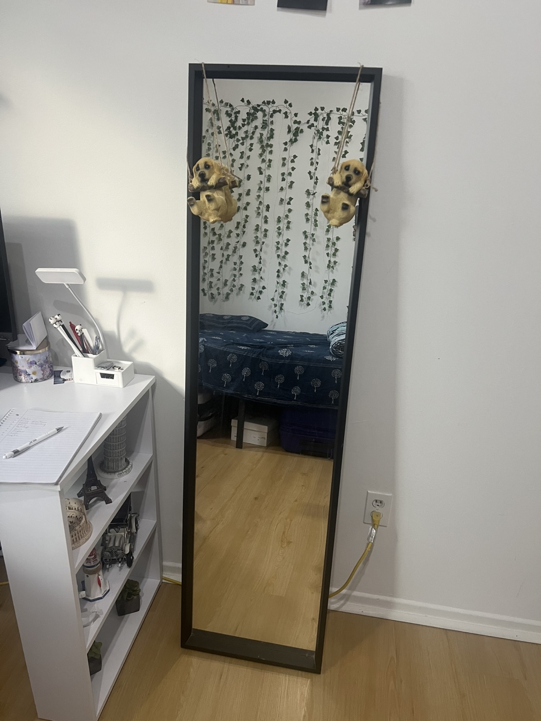 Ikea Full Length Mirror with Black Frame (Moving out sale)