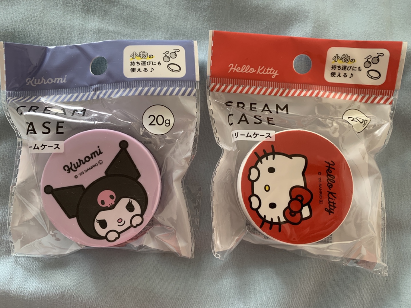 Hello Kitty & Kuromi Cream Case