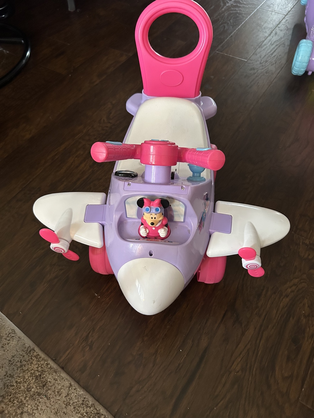 Minnie Mouse Ride-On Airplane