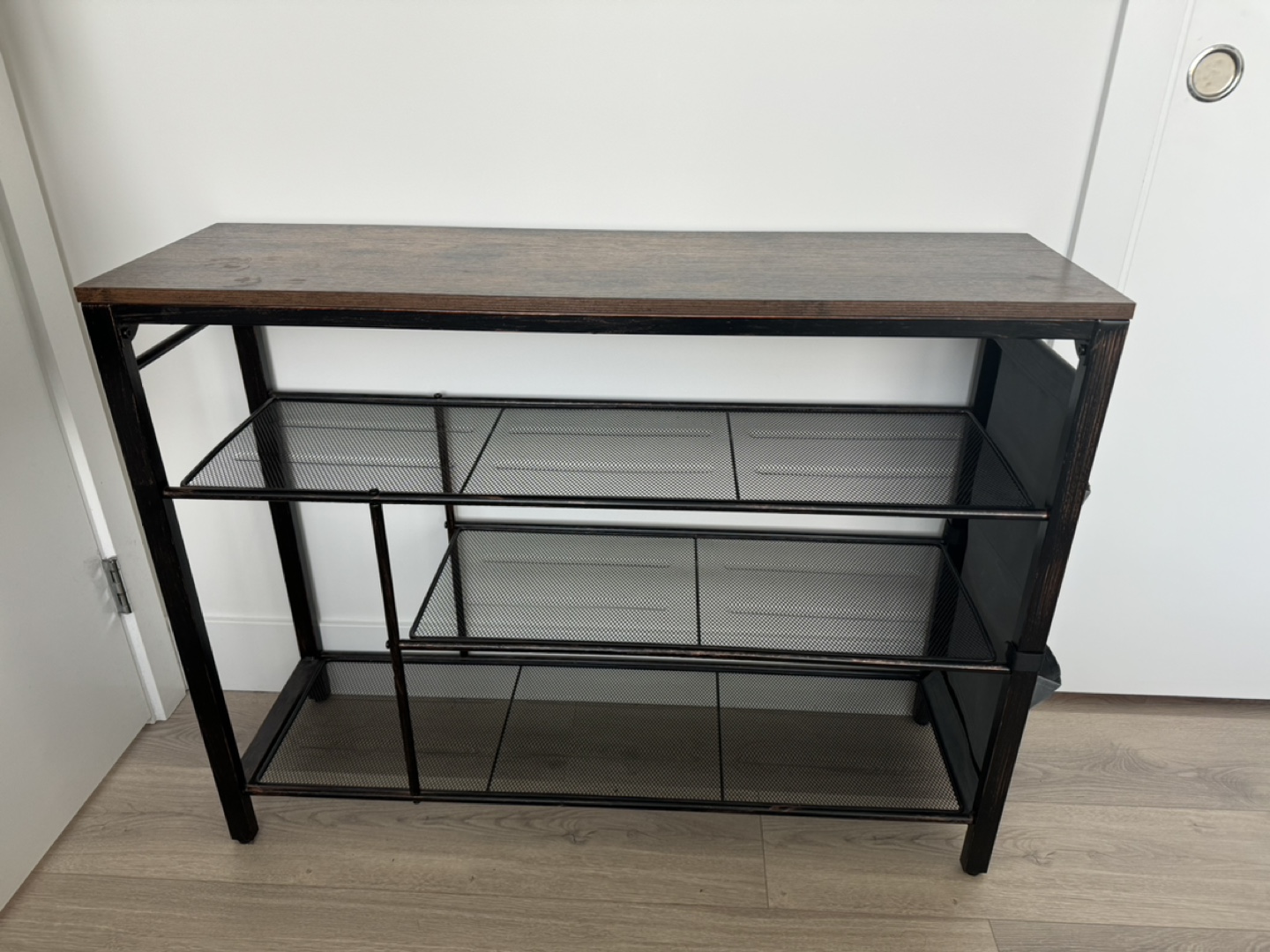 Shoe Rack with Storage