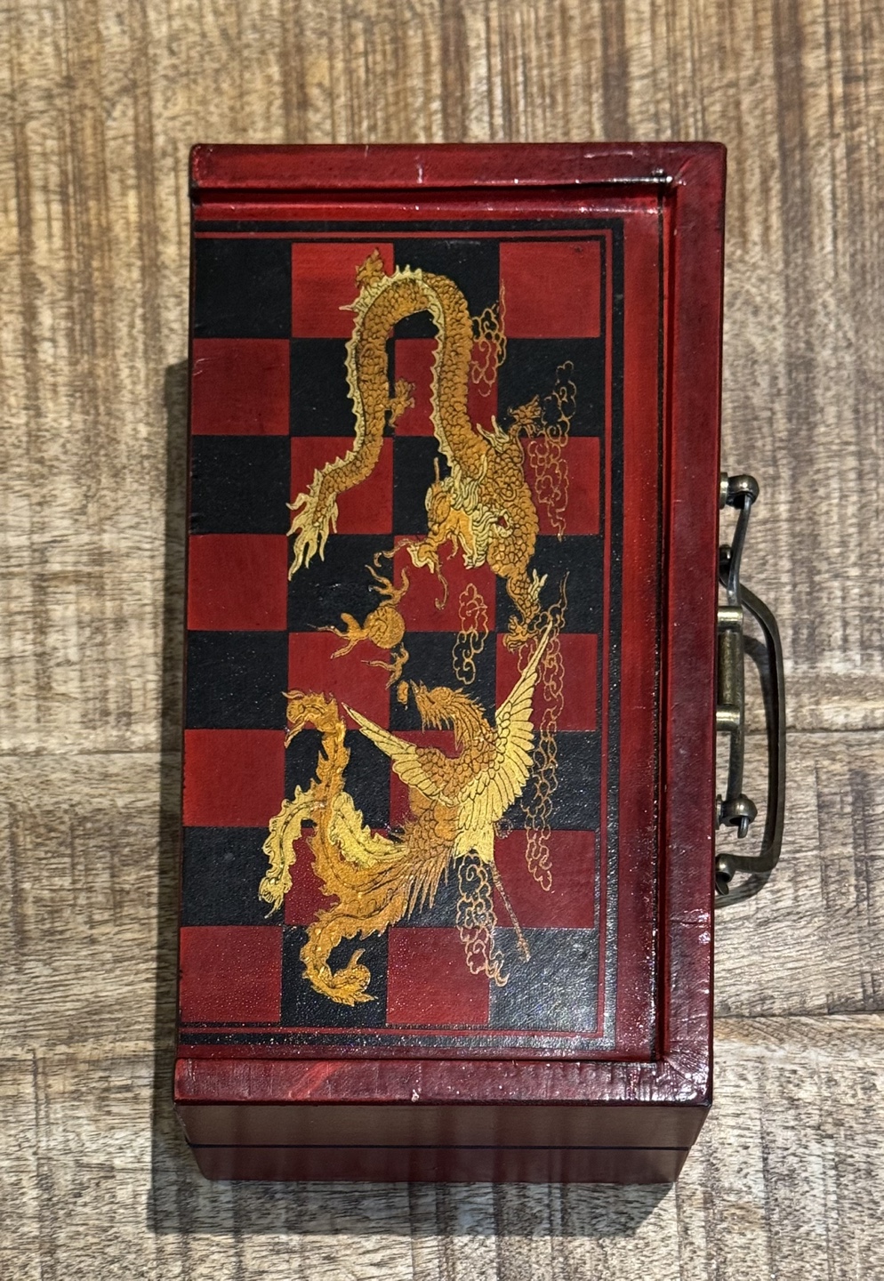 Chinese Chess Set with Dragon Design - photo 3
