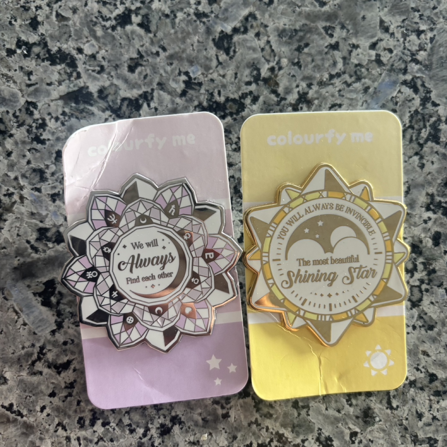 Stocking Stuffers: Colourful me pins - Sailor Moon Quotes - photo 4