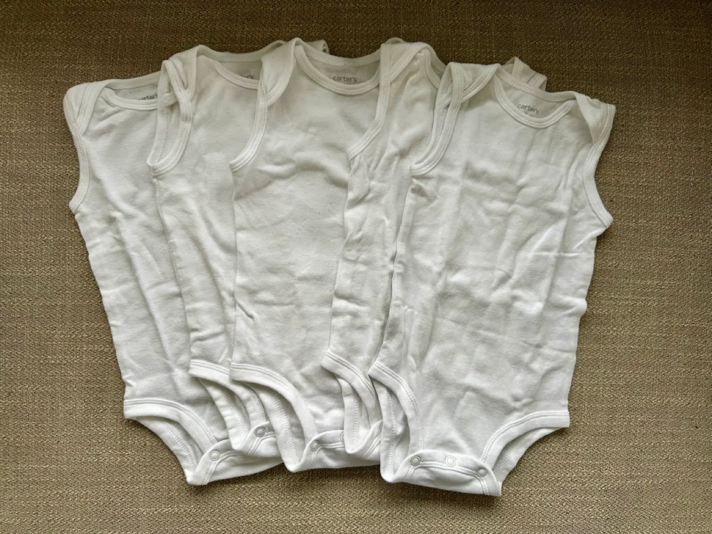 Carter's Baby Bodysuits (5 Pack)-6m thumbnail