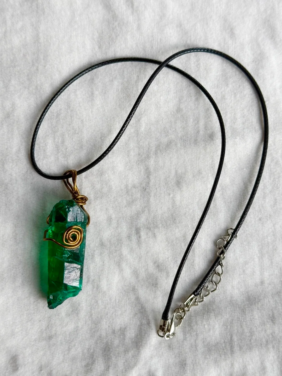 Green Crystal Necklace image indicator(2)