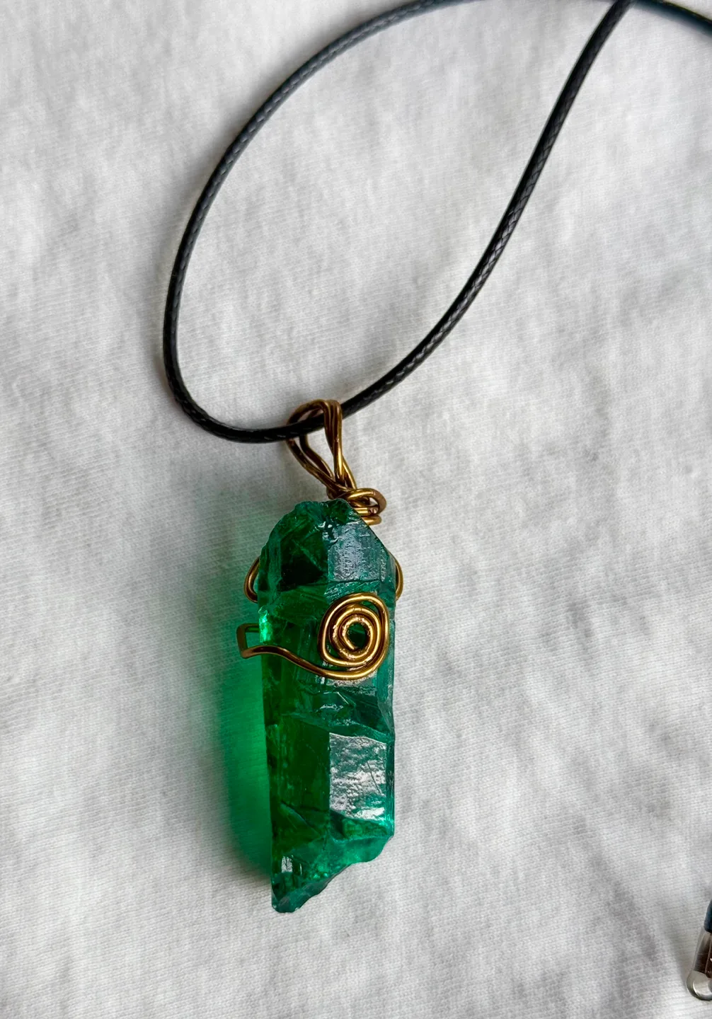 Green Crystal Necklace image indicator(3)
