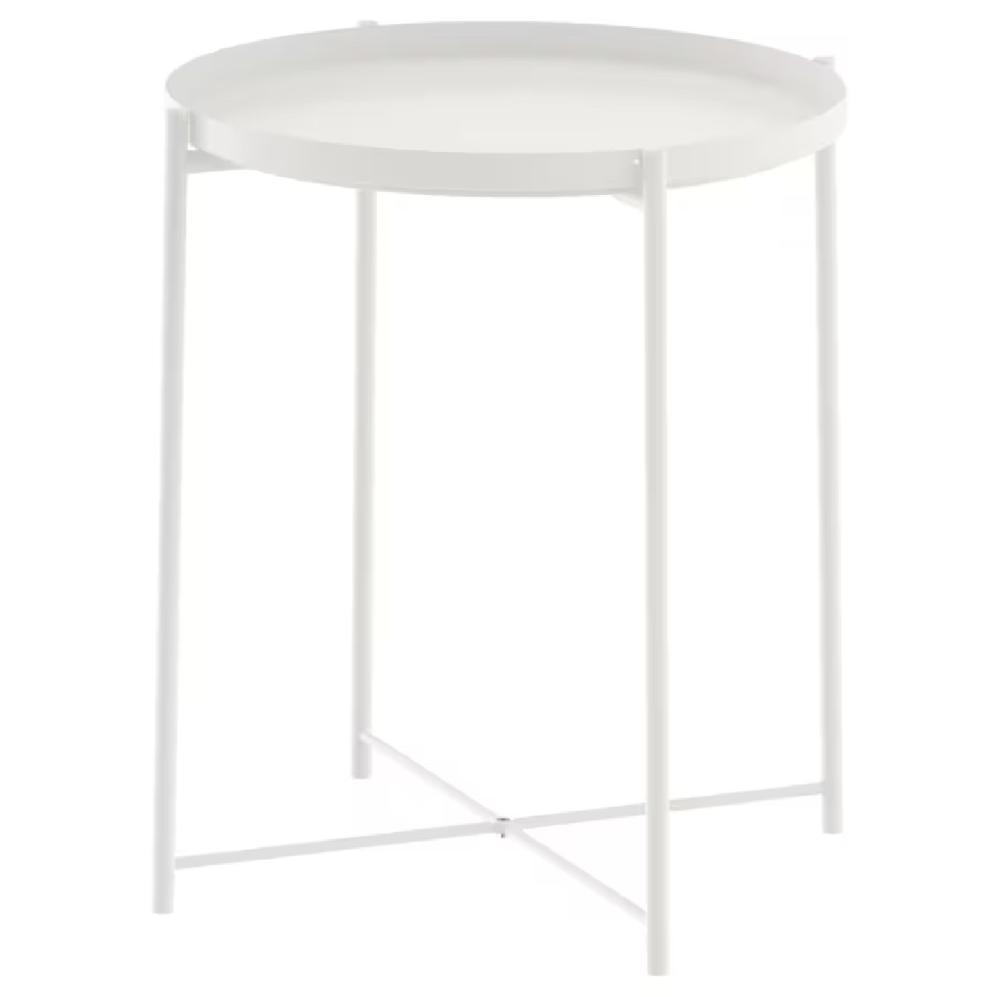 IKEA GLADOM White Tray Table