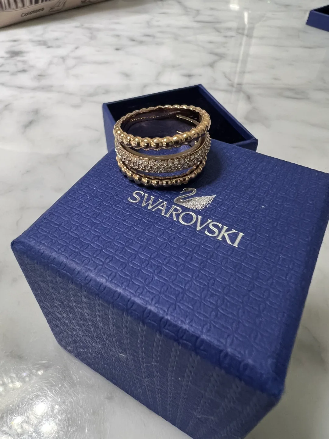 Swarovski Stackable Ring Set -size 7 image indicator(3)