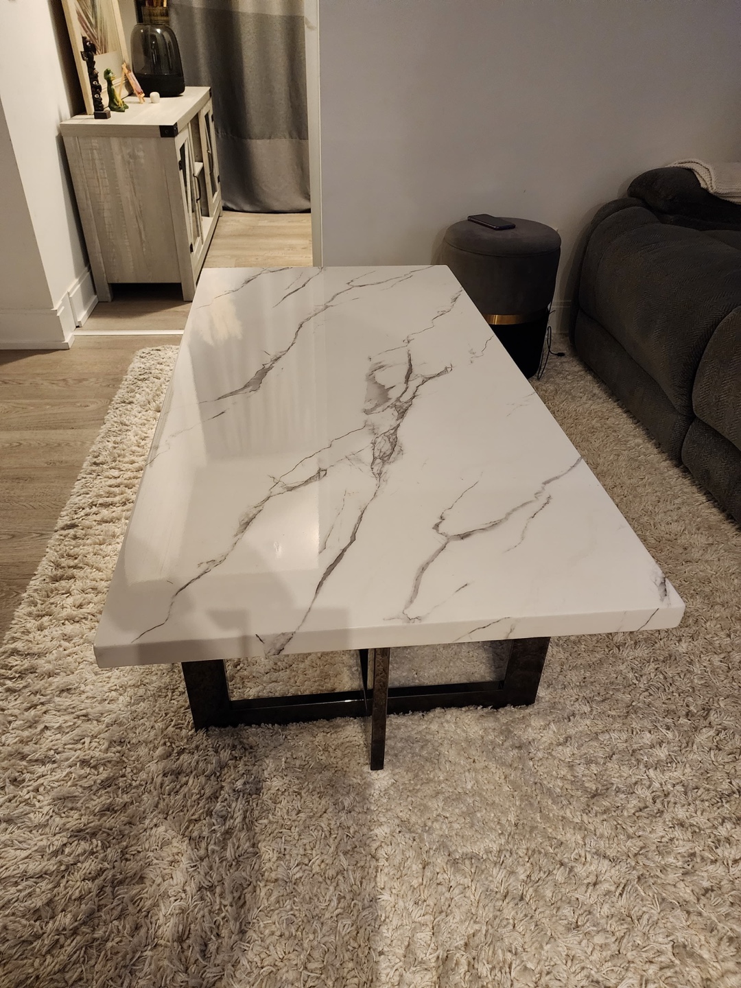 Coffee/cocktail/center marble table - photo 4