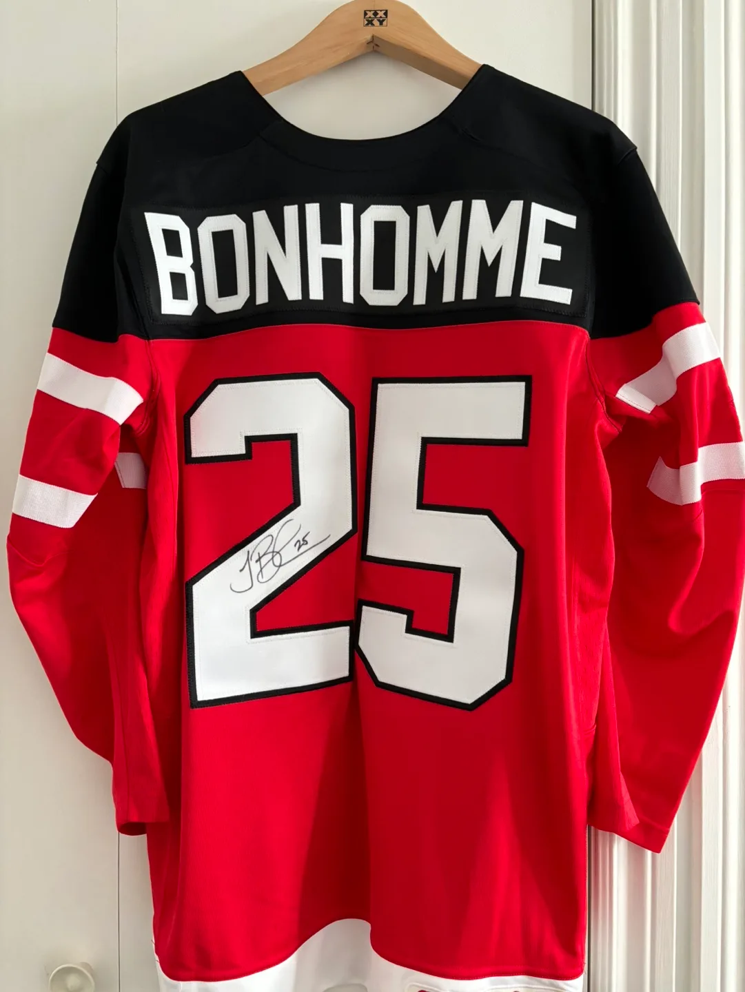 Team Canada 100th Anniversary Signed  Bonhomme Jersey image indicator(4)