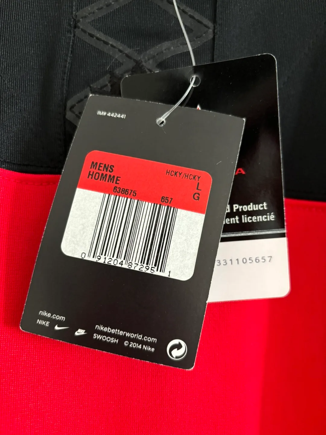 Team Canada 100th Anniversary Signed  Bonhomme Jersey image indicator(2)