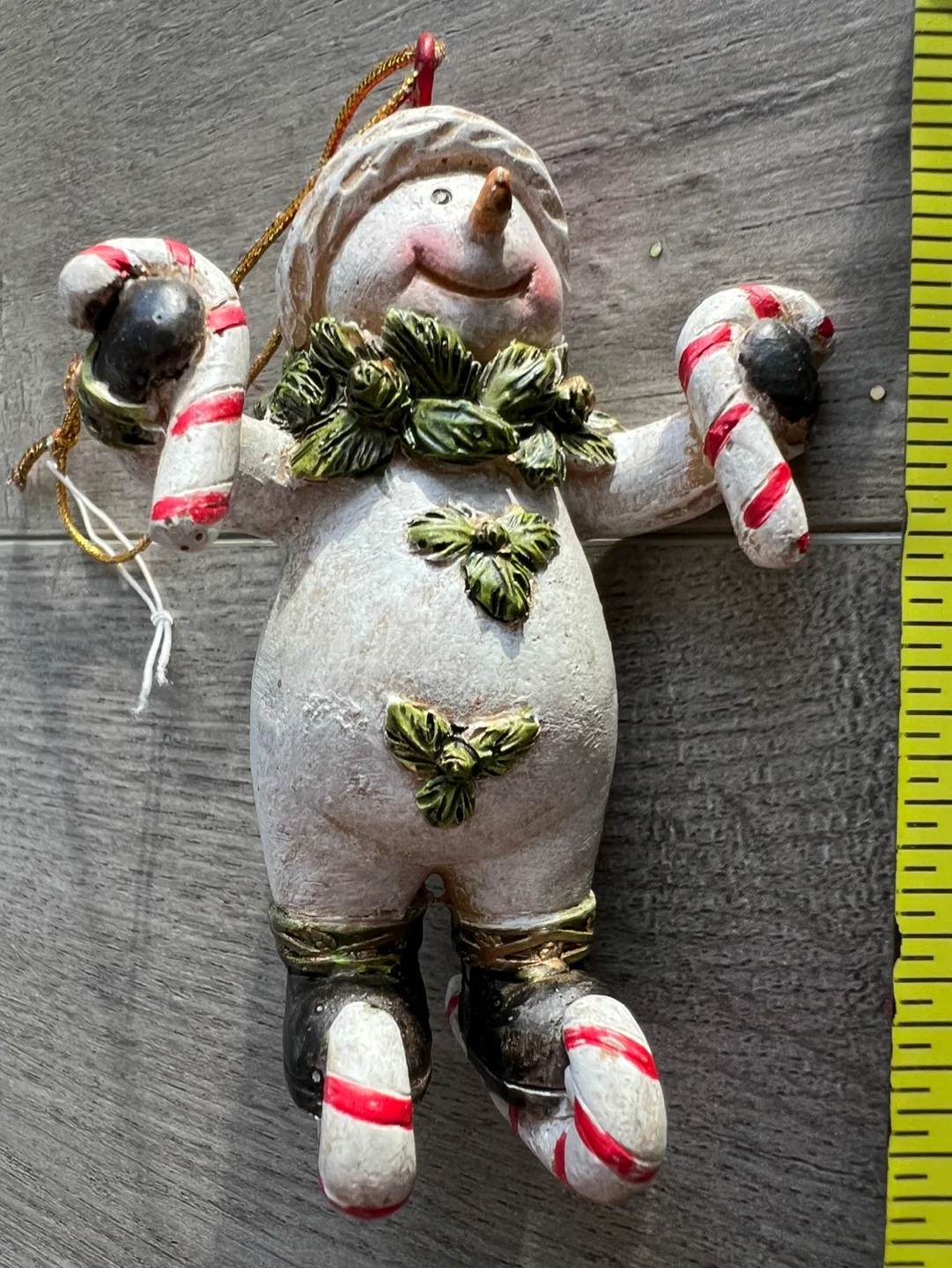 Vintage Snowman Christmas Ornament image indicator(4)