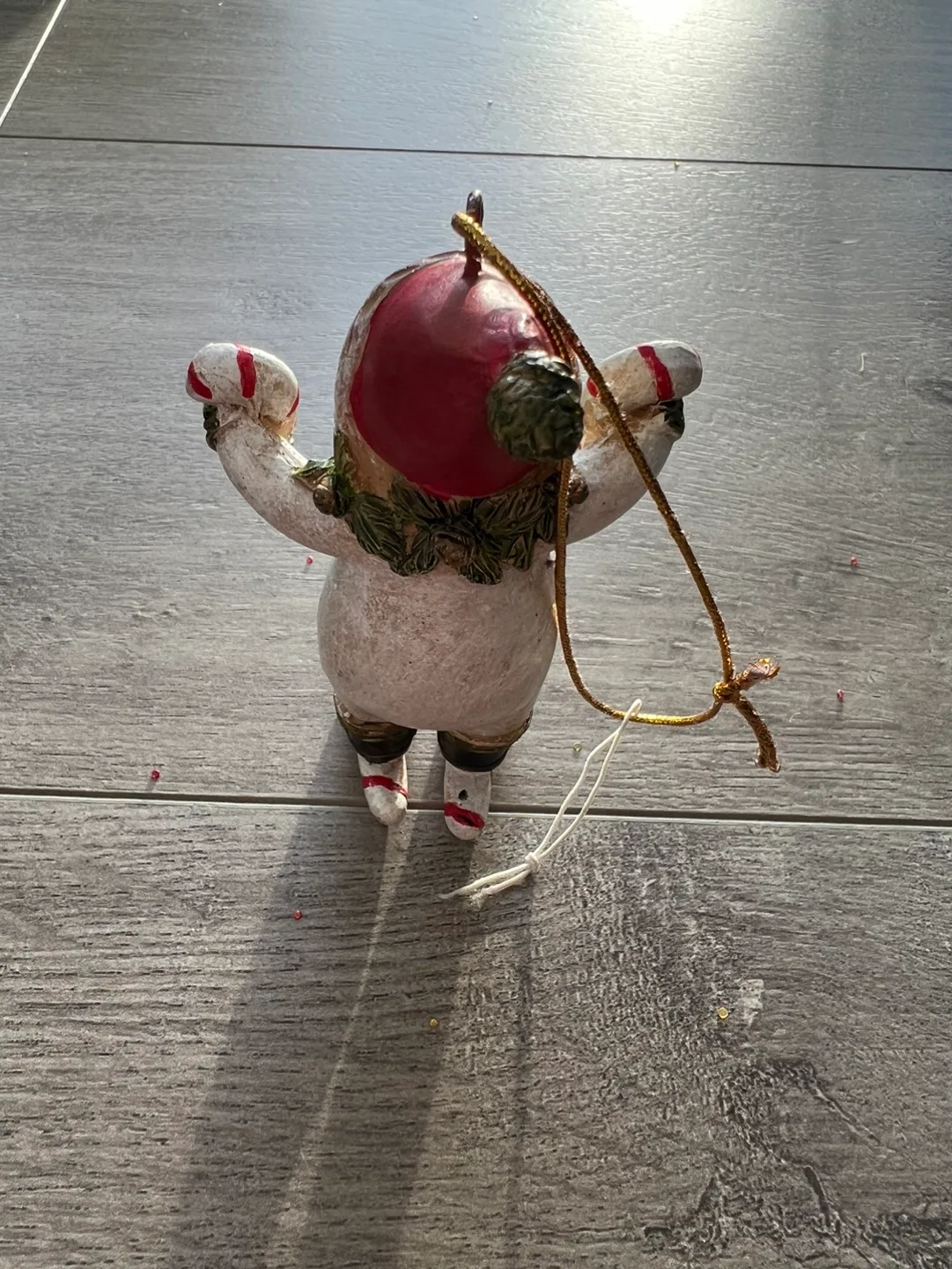 Vintage Snowman Christmas Ornament image indicator(2)