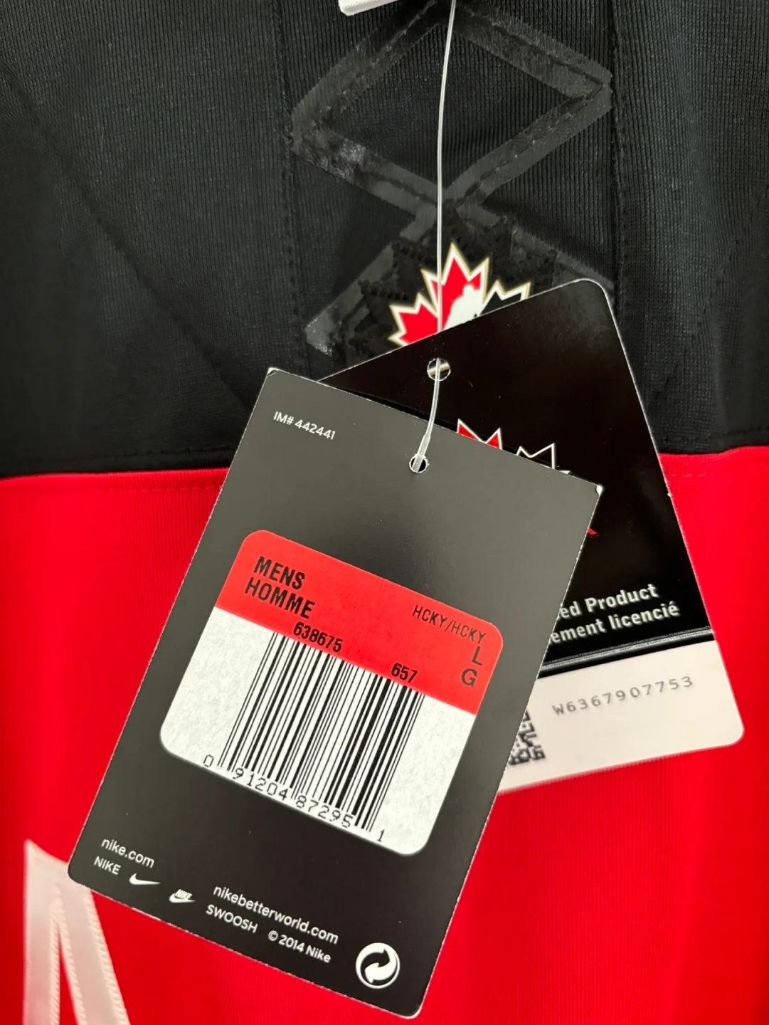 NWT - Team Canada 100th Anniversary Jersey image indicator(3)