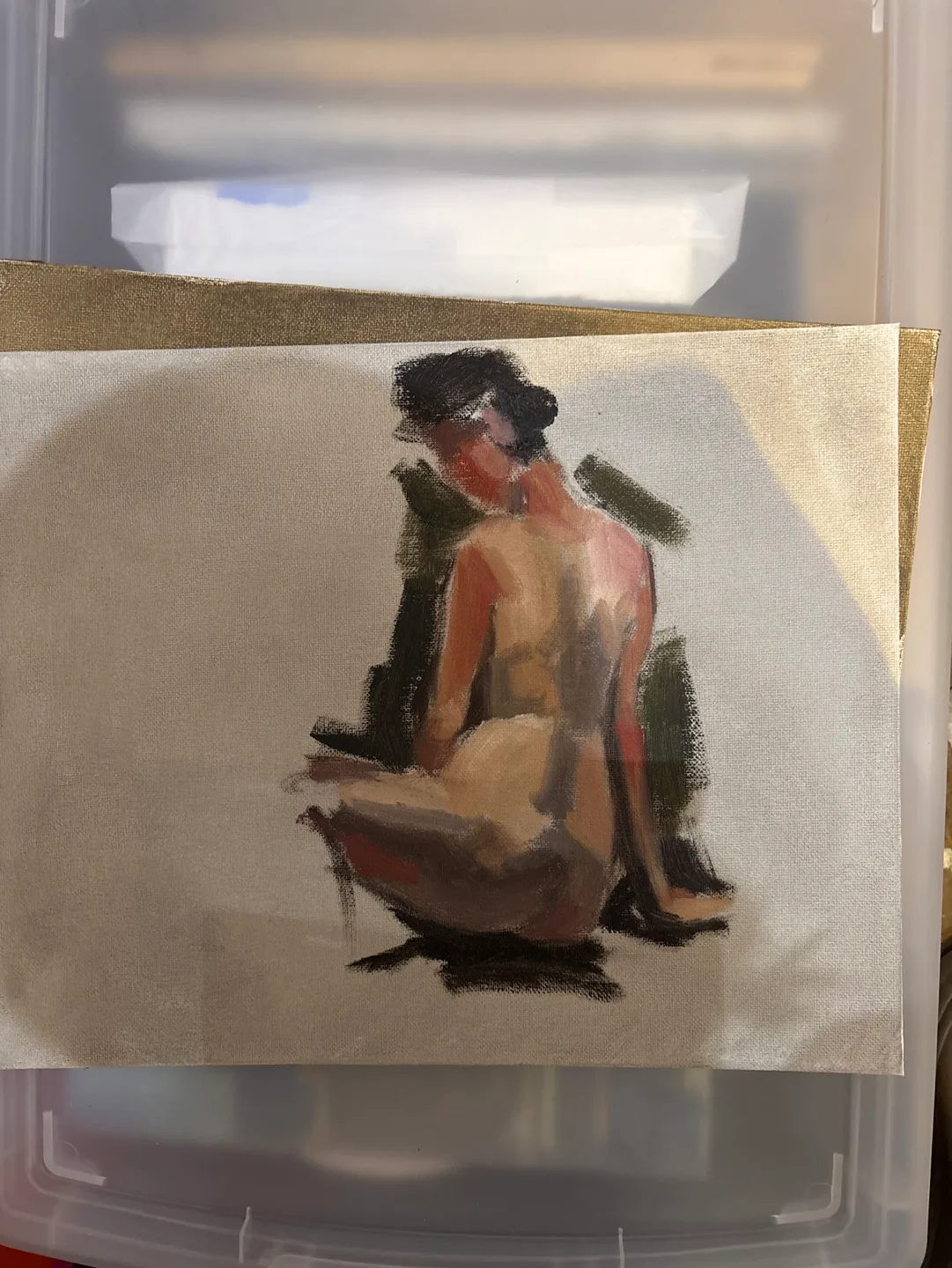 Ten Figure Studies on Canvas image indicator(2)