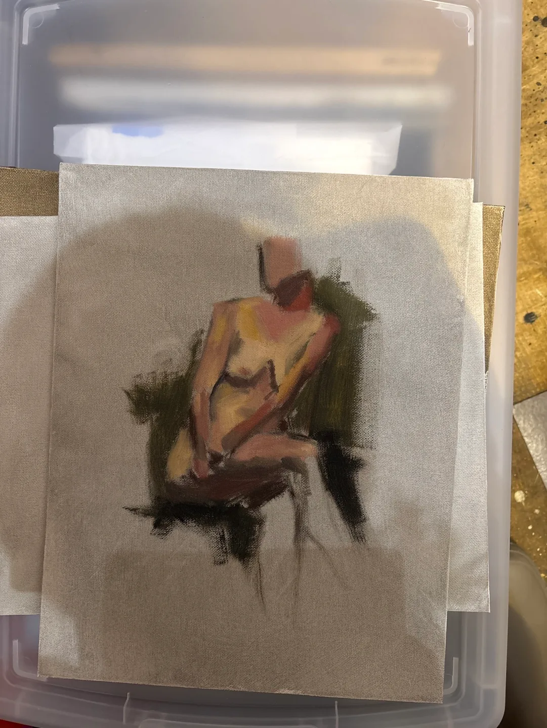 Ten Figure Studies on Canvas image indicator(3)