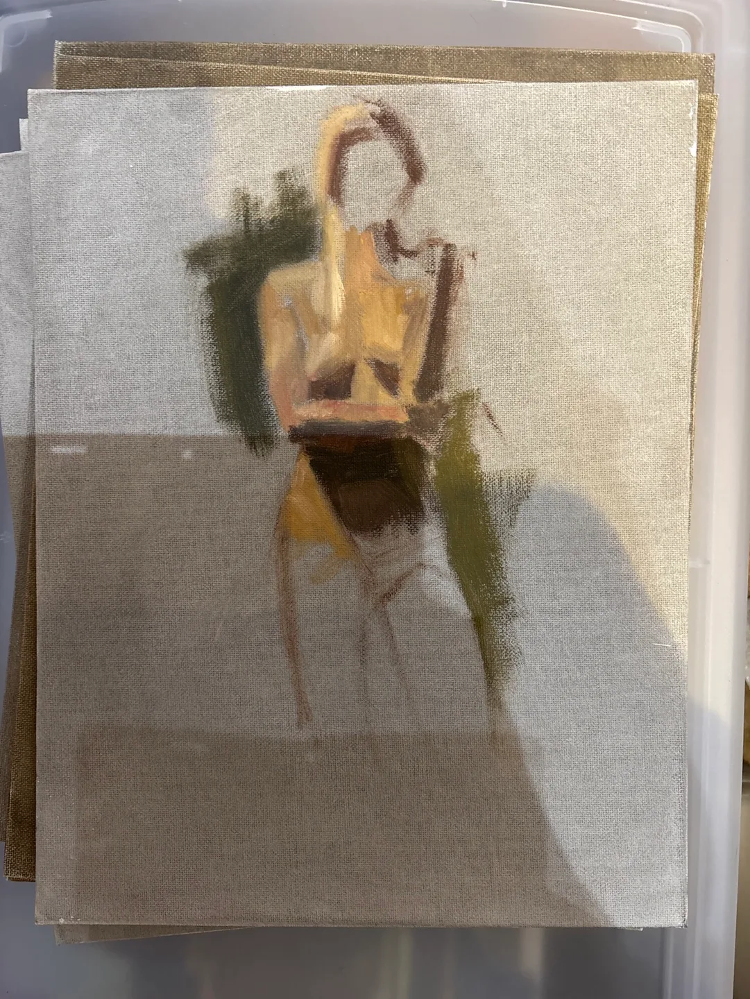 Ten Figure Studies on Canvas image indicator(7)