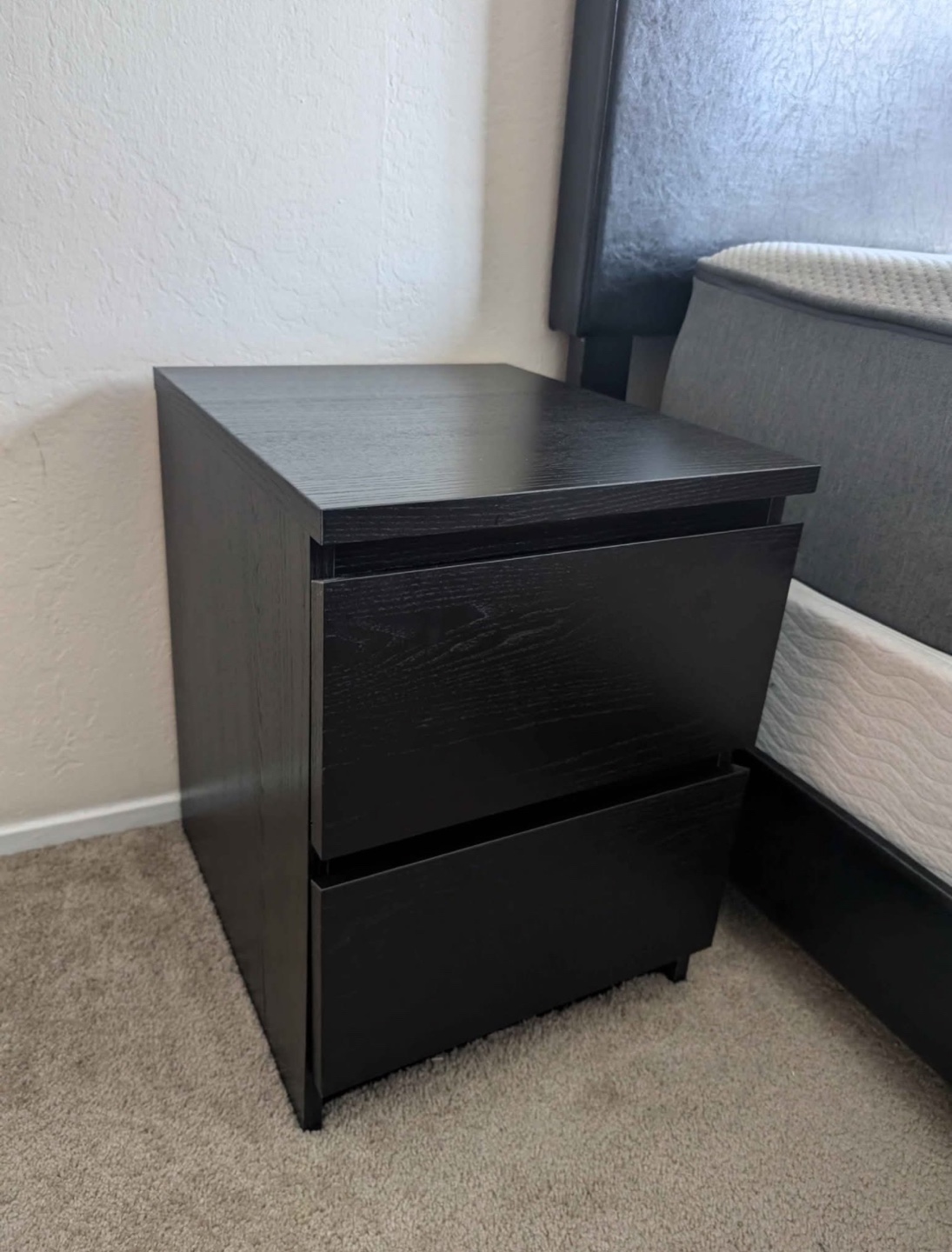 IKEA MALM 2-drawer chest, bedside table - photo 3