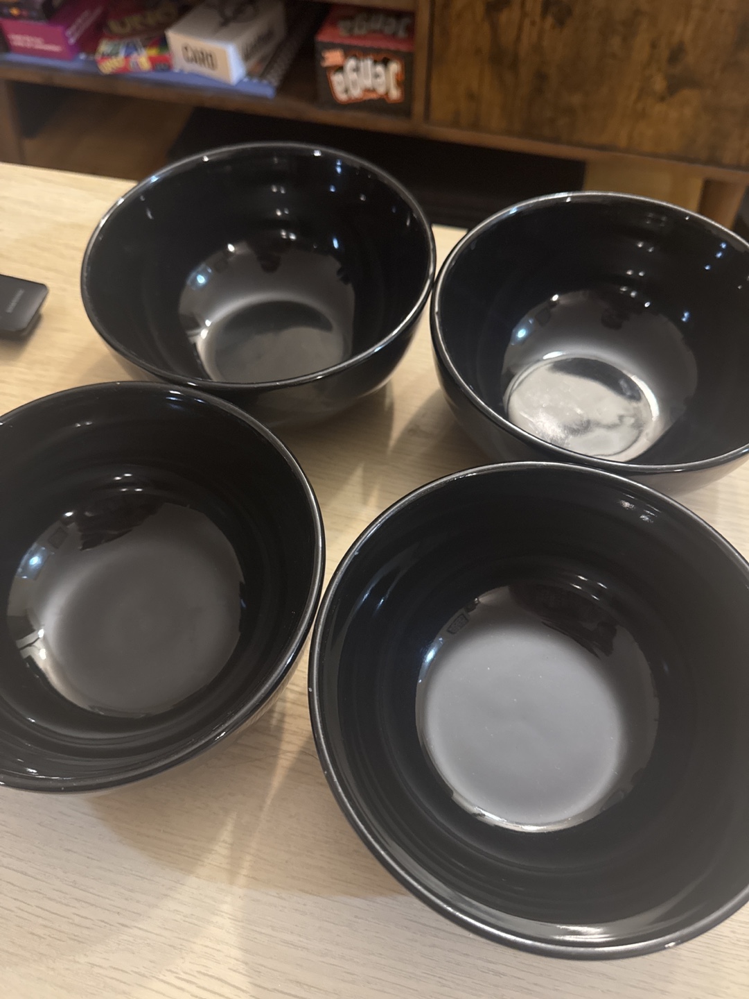 Set of 4 Black Bowls - photo 2