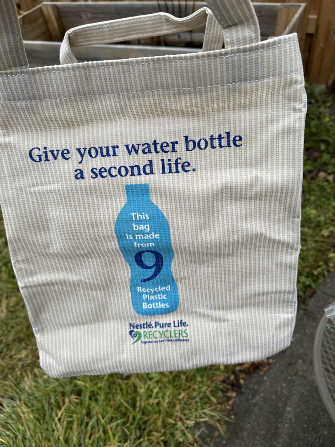 Reusable shopping plastic Bag - Nestlé Pure Life